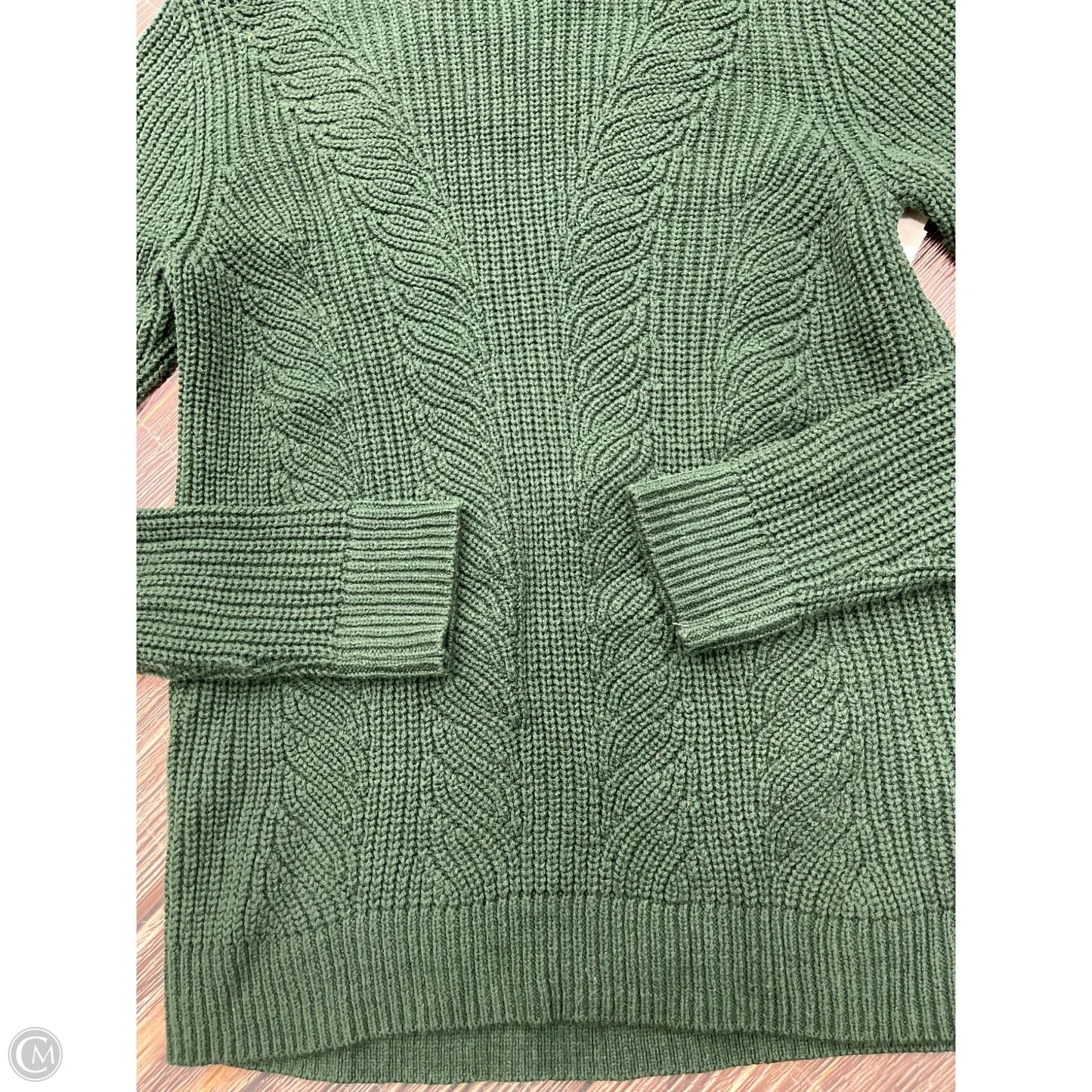 Sweater By Croft And Barrow In Green, Size: S