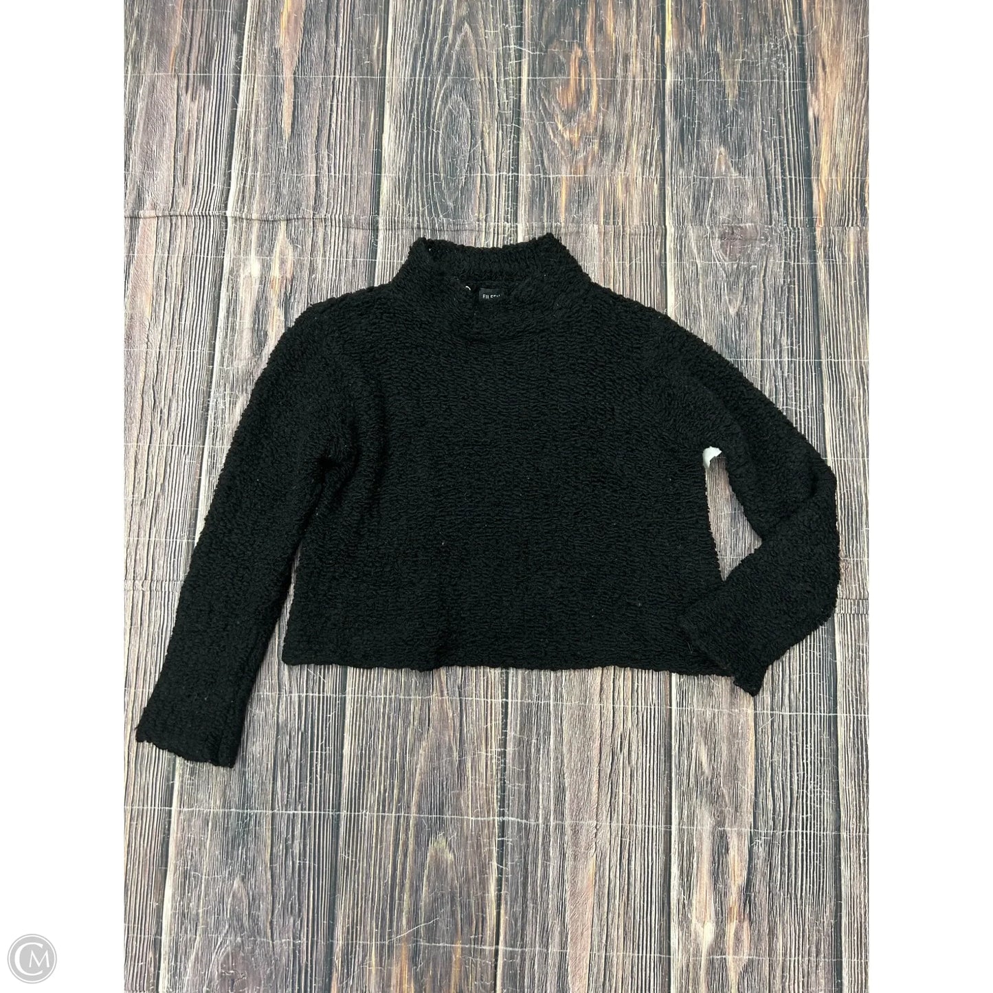 Sweater By Eileen Fisher In Black, Size: M