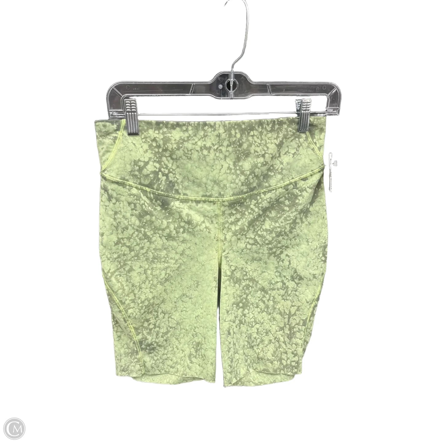 Athletic Shorts By Lululemon In Green, Size: 8