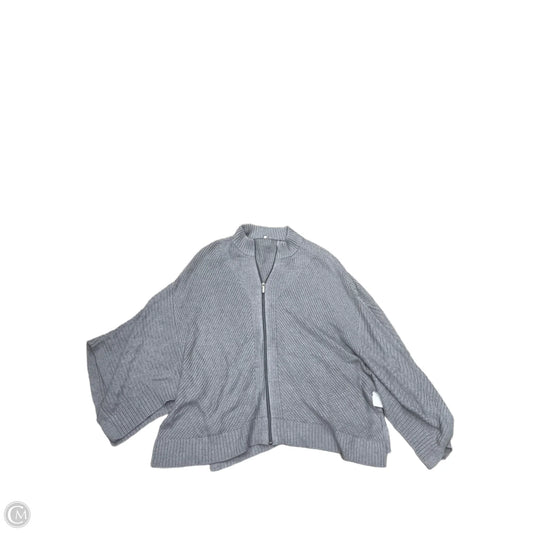 Sweater Cardigan By Lululemon In Grey, Size: M