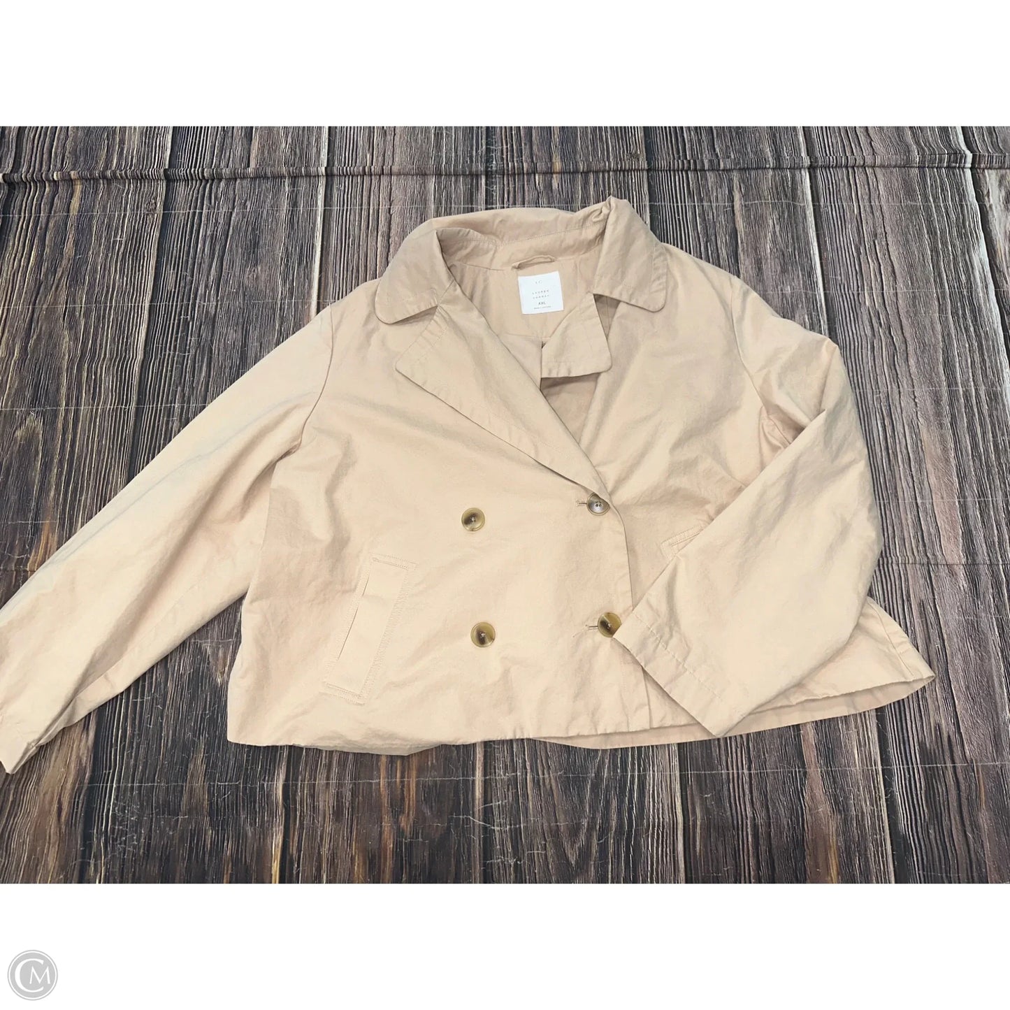 Jacket Other By Lc Lauren Conrad In Tan, Size: 1x