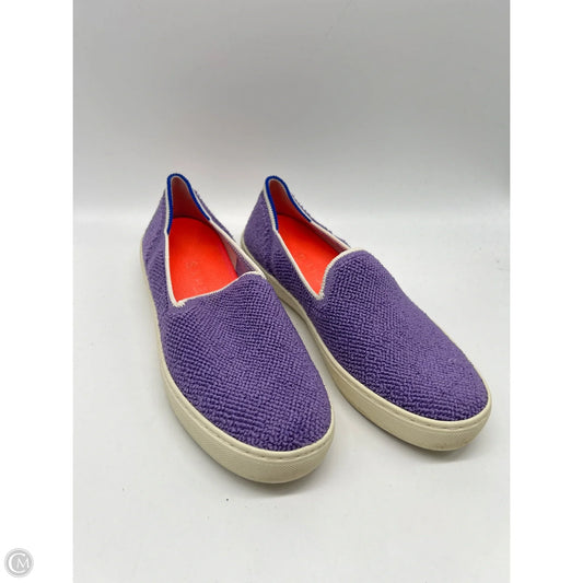 Shoes Flats By Rothys In Purple, Size: 6