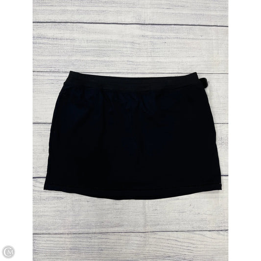 Athletic Skirt By St Johns Bay In Black, Size: Xl