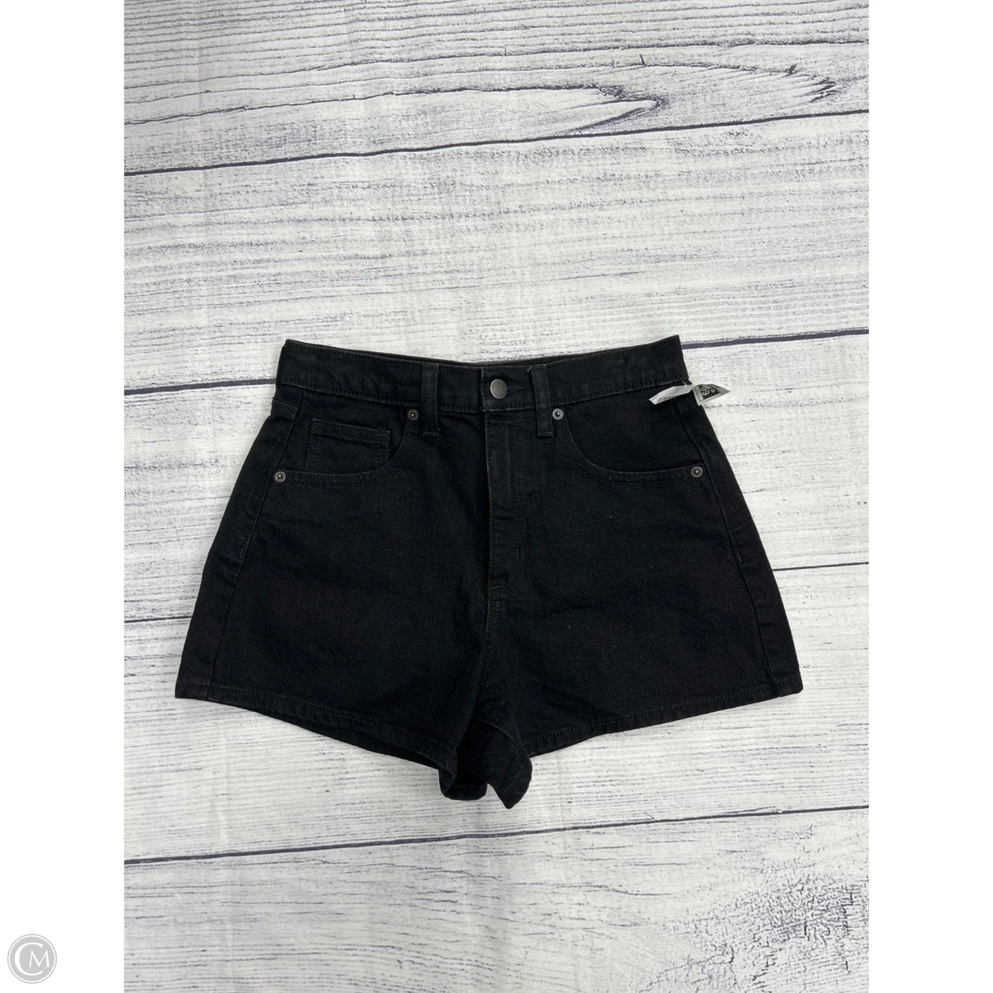 Shorts By Universal Thread In Black Denim, Size: 2