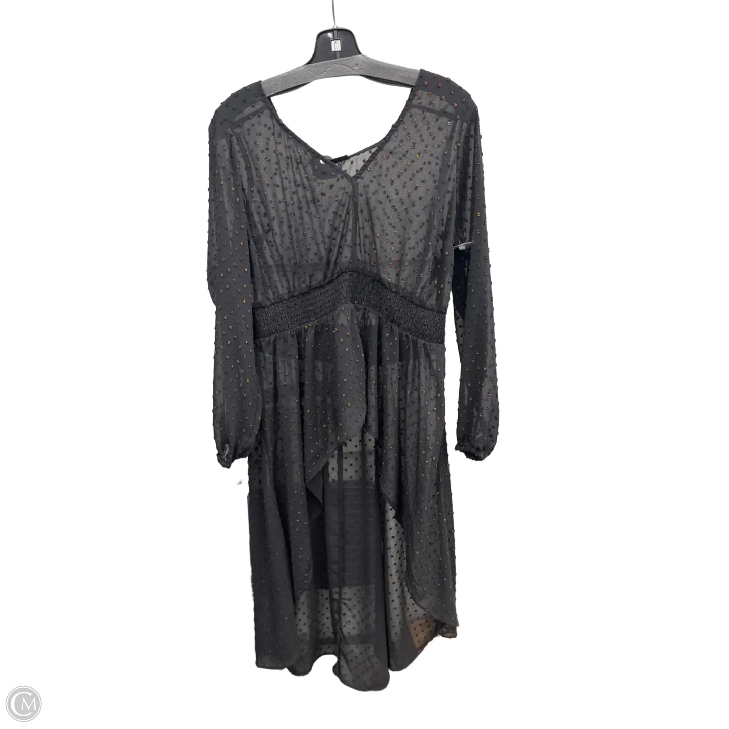 Top Long Sleeve By Torrid In Black, Size: Xl