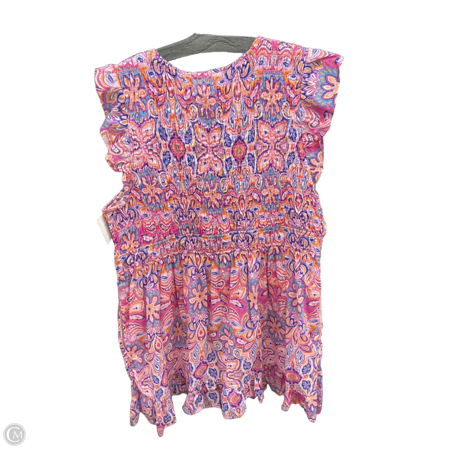 Dress Casual Short By Anthropologie In Pink, Size: Xl