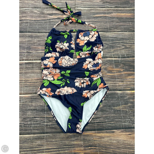 Swimsuit By Clothes Mentor In Blue, Size: 20
