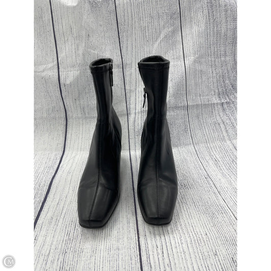 Boots Ankle Heels By Aerosoles In Black, Size: 11