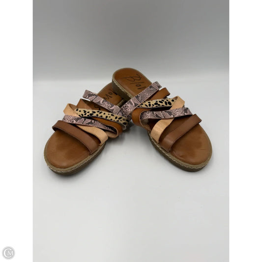 Sandals Flats By Blowfish In Tan, Size: 6.5