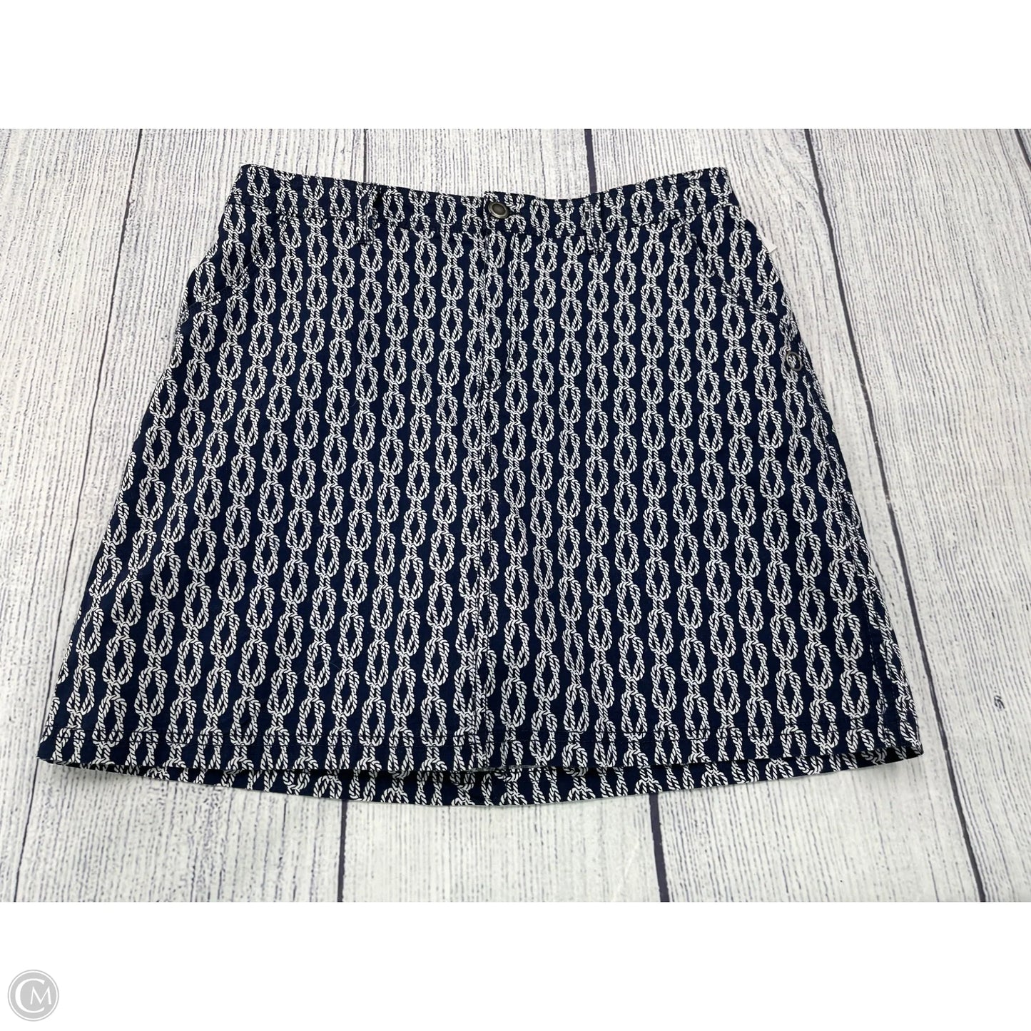 Skort By Croft And Barrow In Blue, Size: 10