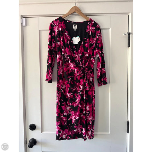 Dress Casual Midi By Anne Klein In Black, Size: Xl