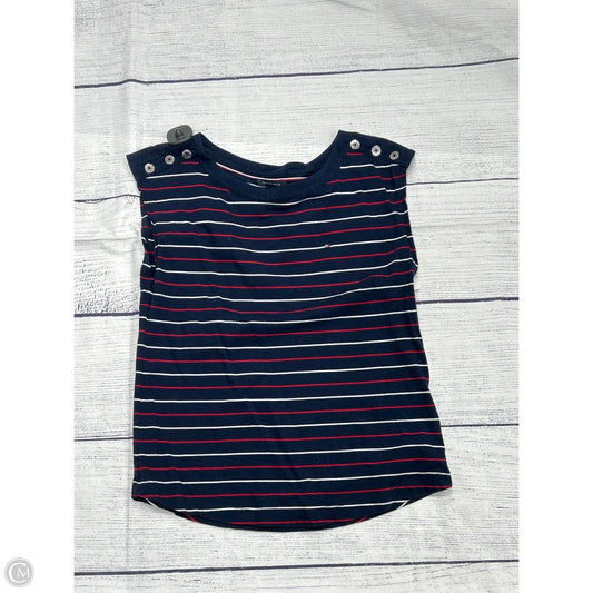 Top Sleeveless By Tommy Hilfiger In Blue, Size: M