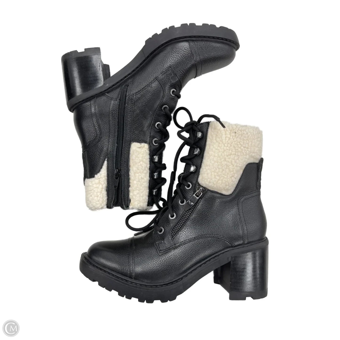 Boots Ankle Heels By Marc Fisher In Black, Size: 7.5