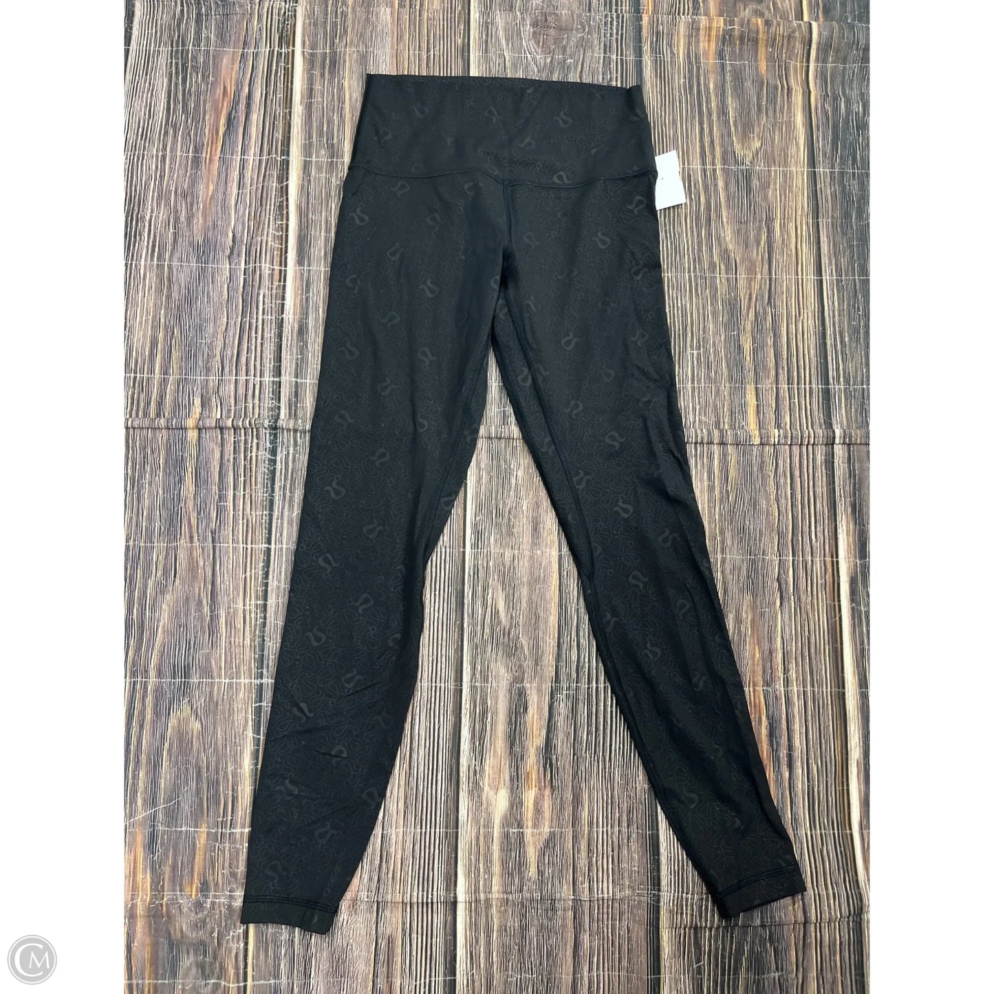 Athletic Leggings By Lululemon In Black, Size: 8