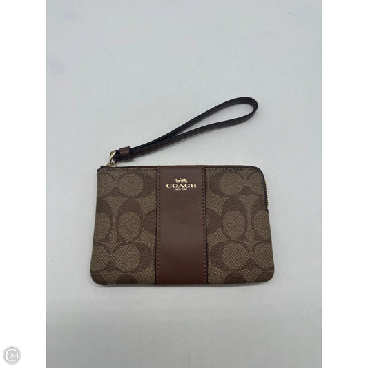 Wristlet Designer By Coach, Size: Small
