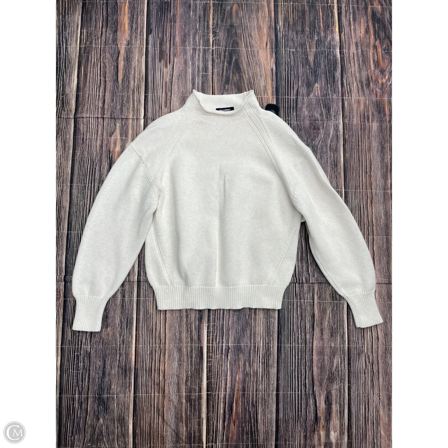 Sweater By 525 America In White, Size: M