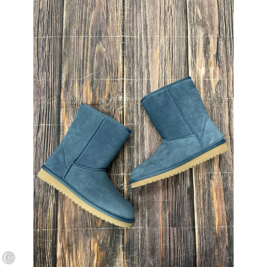 Boots Ankle Flats By Koolaburra By Ugg In Blue, Size: 9