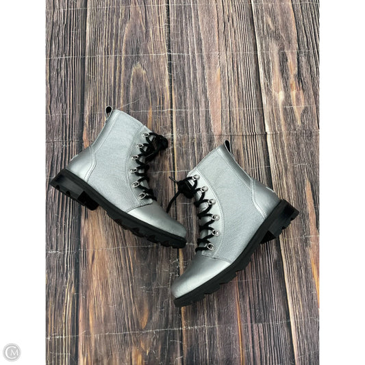 Boots Combat By Sorel In Silver, Size: 9