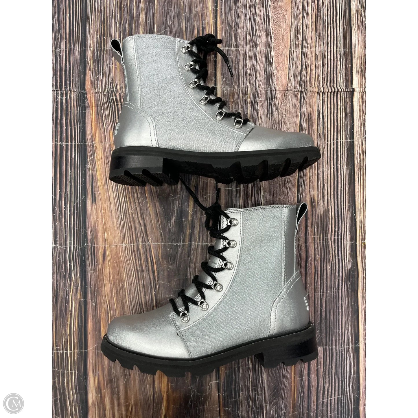 Boots Combat By Sorel In Silver, Size: 9
