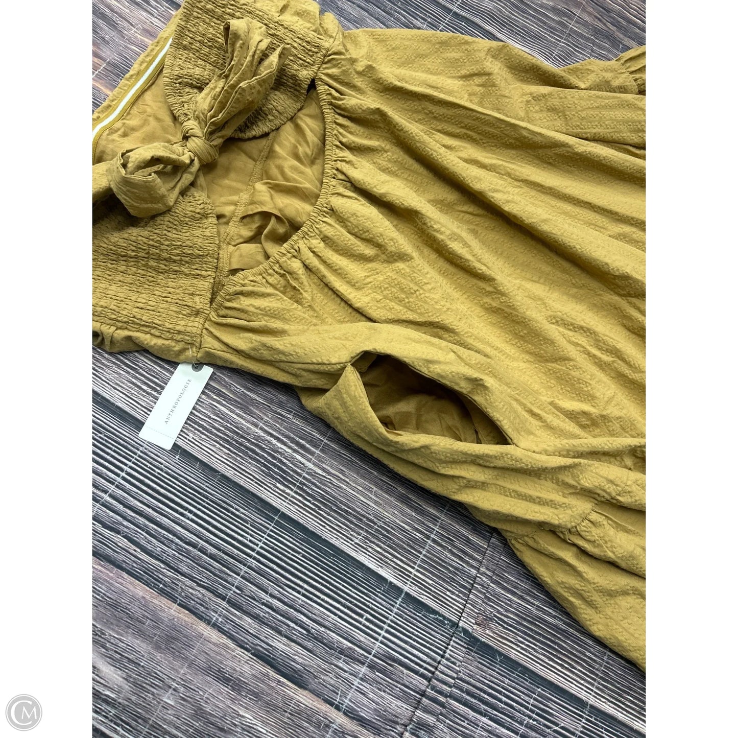 Dress Casual Midi By Maeve In Yellow, Size: Xl