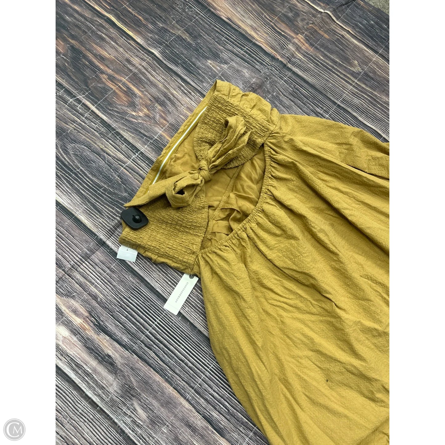 Dress Casual Midi By Maeve In Yellow, Size: Xl