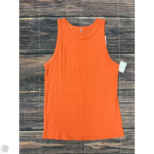 Tank Top By A New Day In Orange, Size: 1x