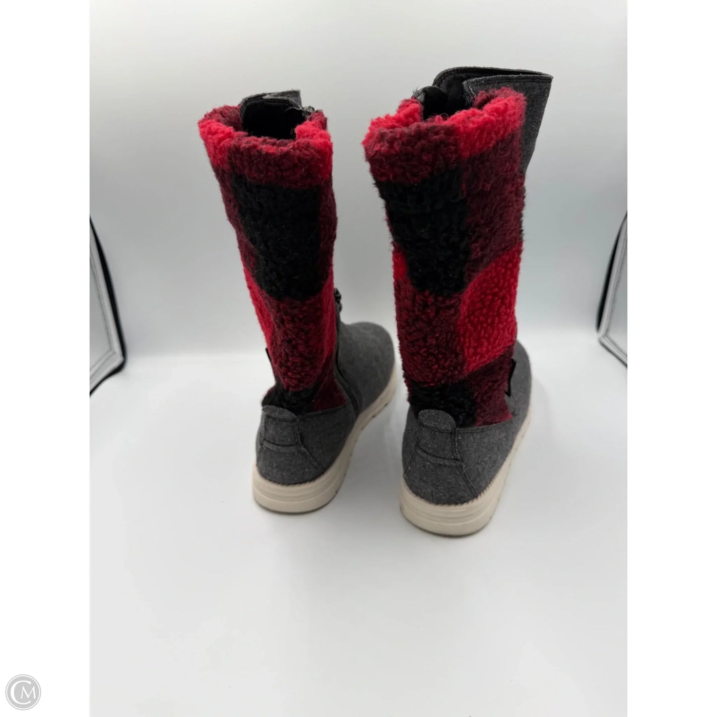Boots Snow By Muk Luks In Grey, Size: 9