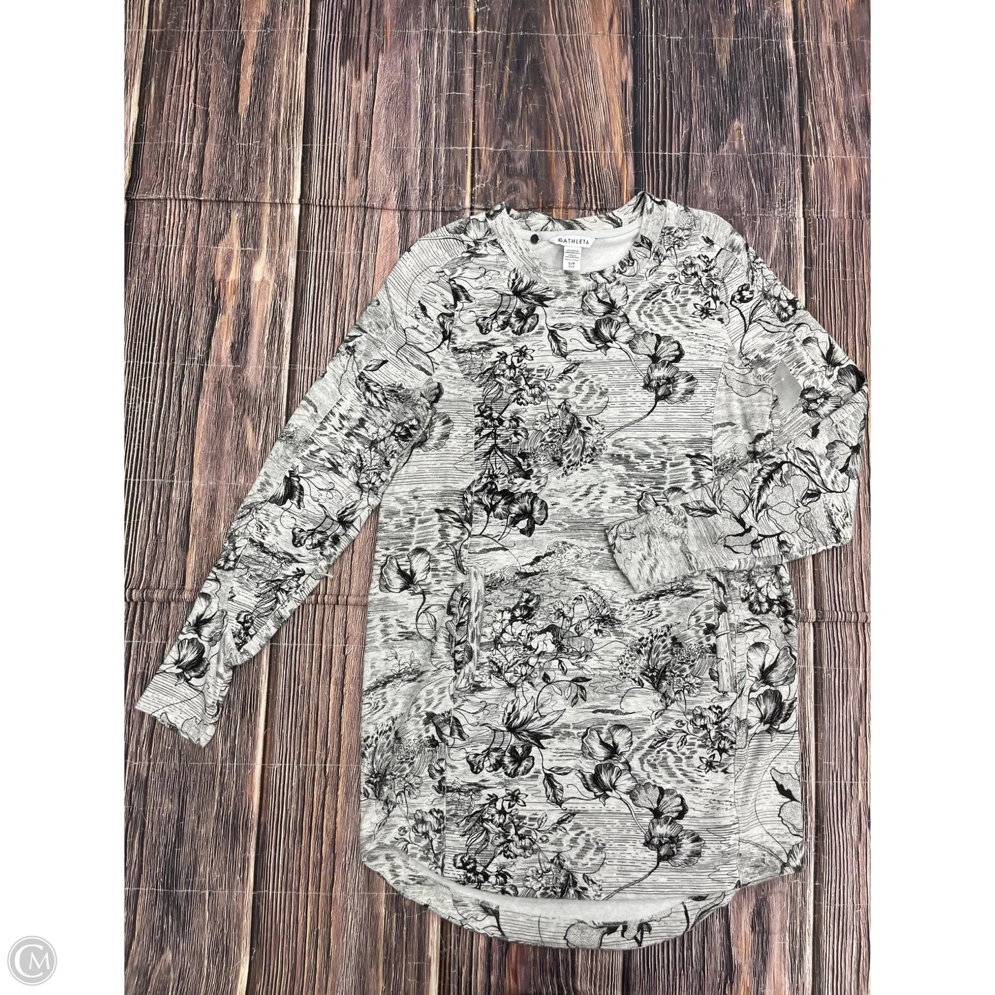 Sweatshirt Crewneck By Athleta In White, Size: S