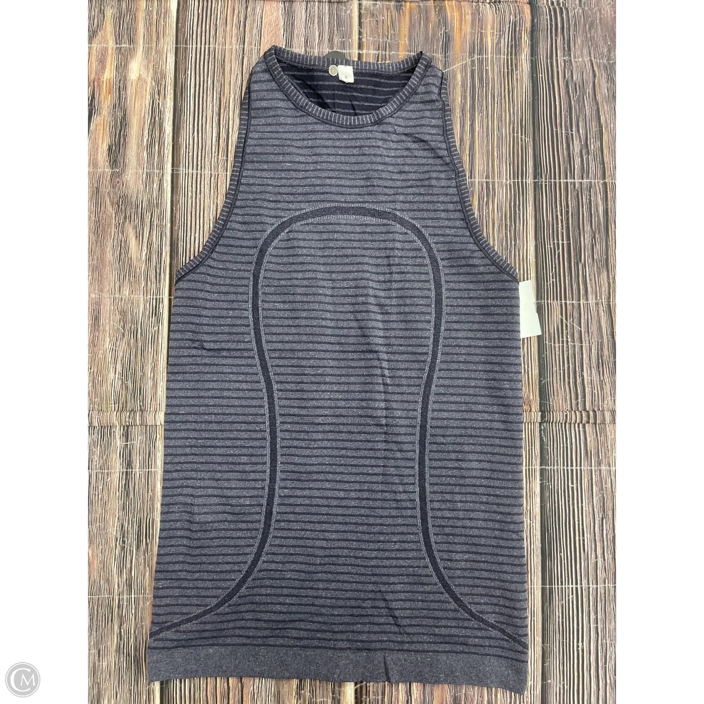 Athletic Tank Top By Lululemon In Blue, Size: 6