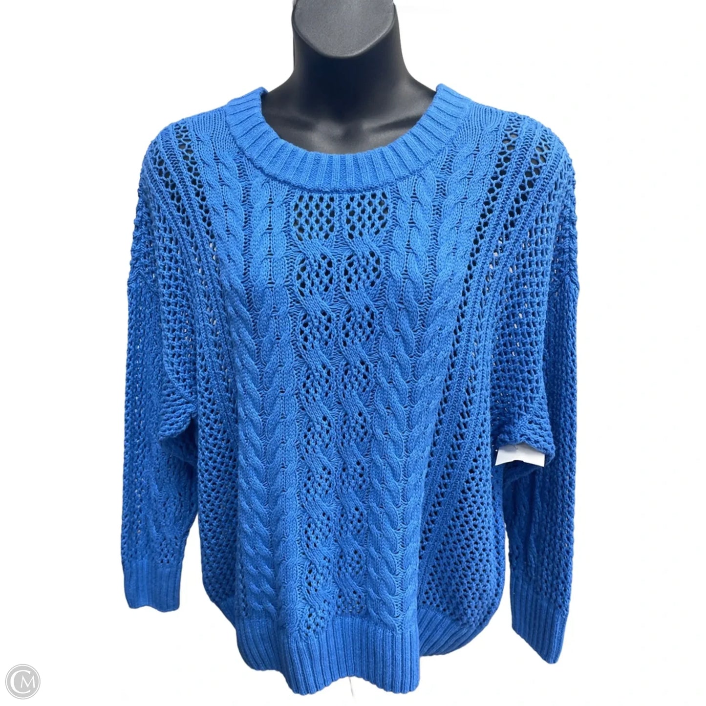 Sweater By Sonoma In Blue, Size: 2x