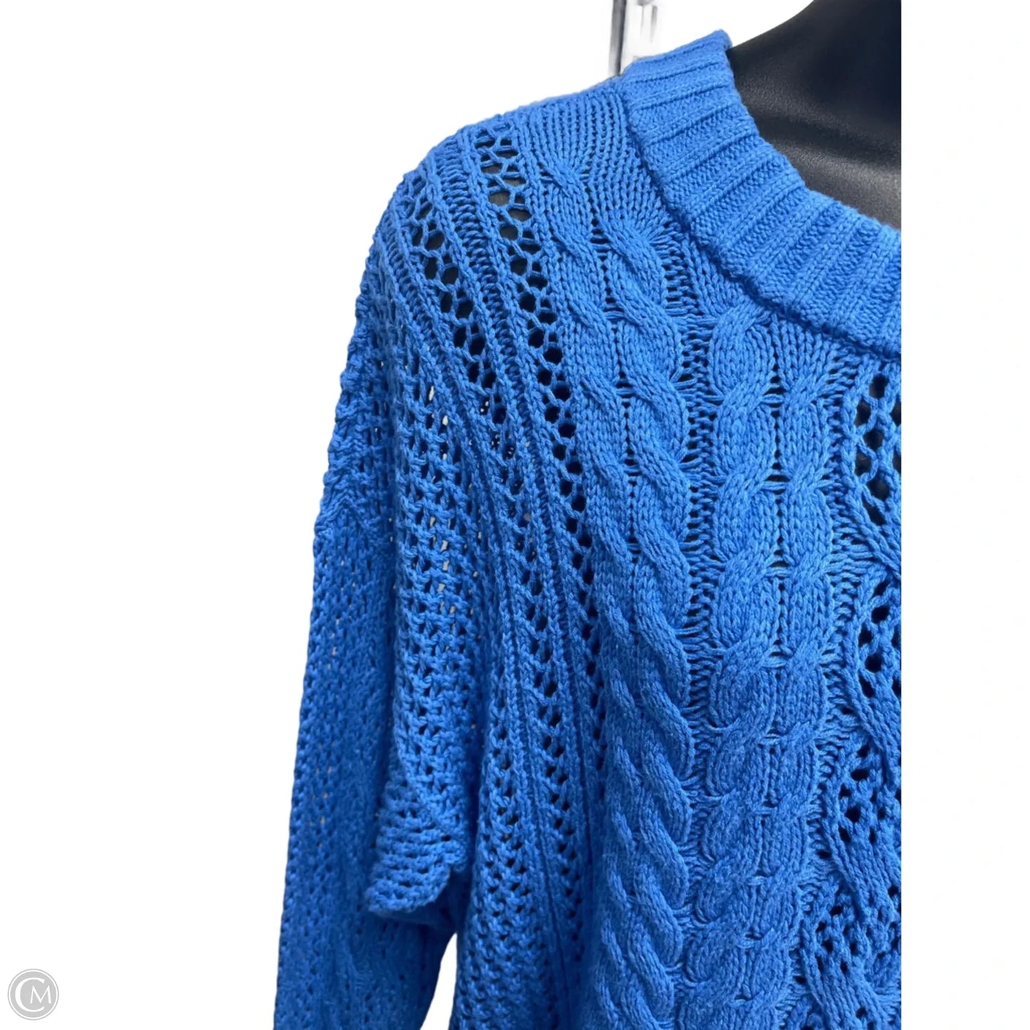Sweater By Sonoma In Blue, Size: 2x