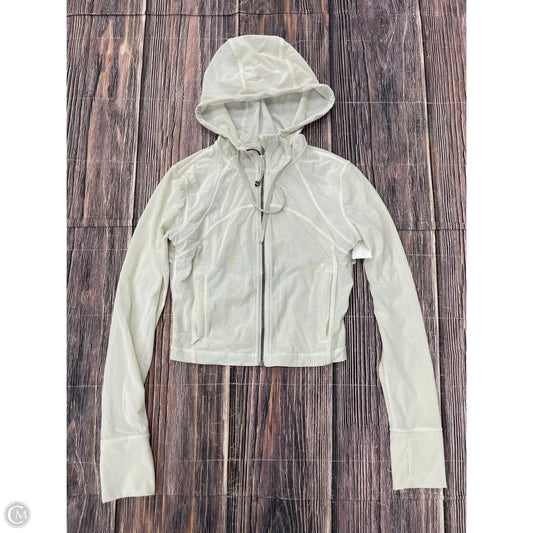 Athletic Jacket By Lululemon In Tan, Size: 4
