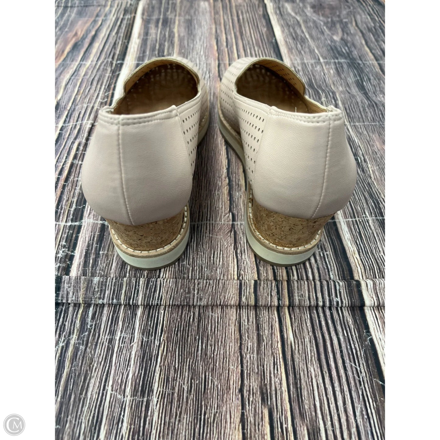 Shoes Heels Wedge By Adrienne Vittadini In Pink, Size: 7.5