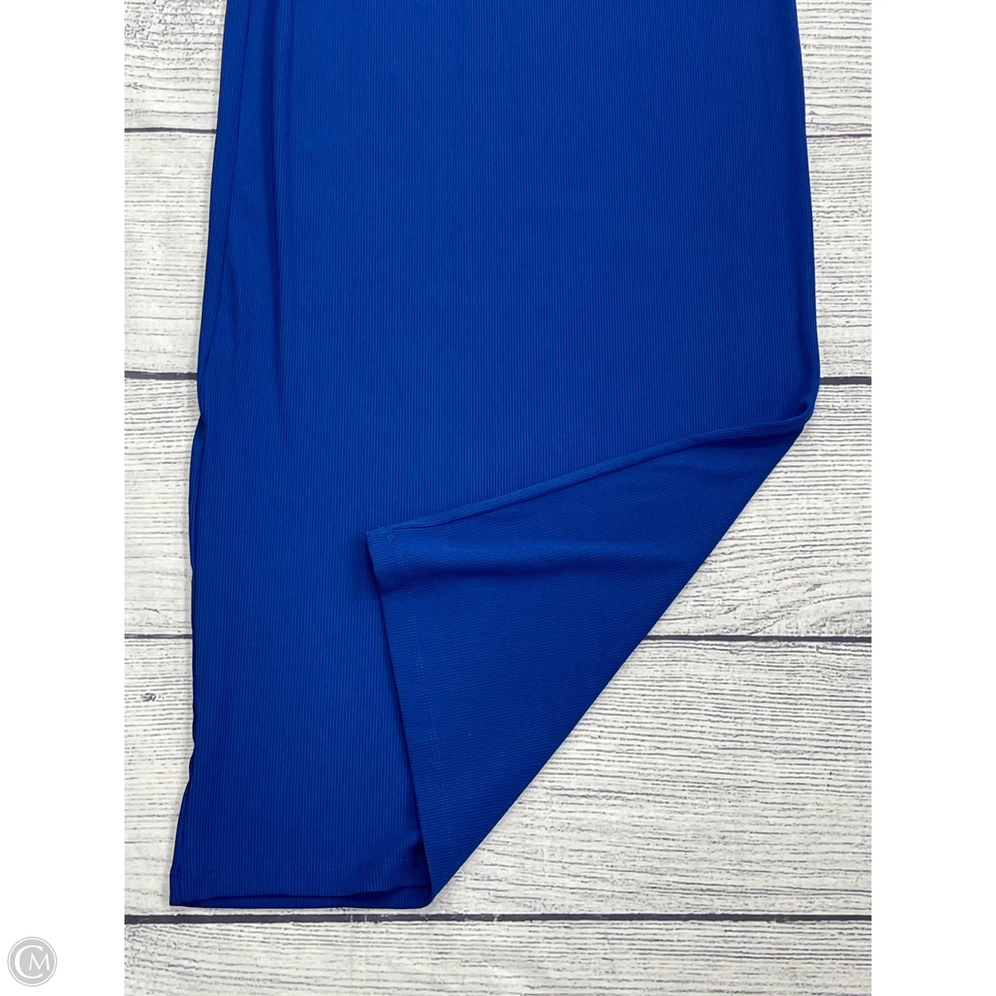 Skirt Maxi By Divided In Blue, Size: M
