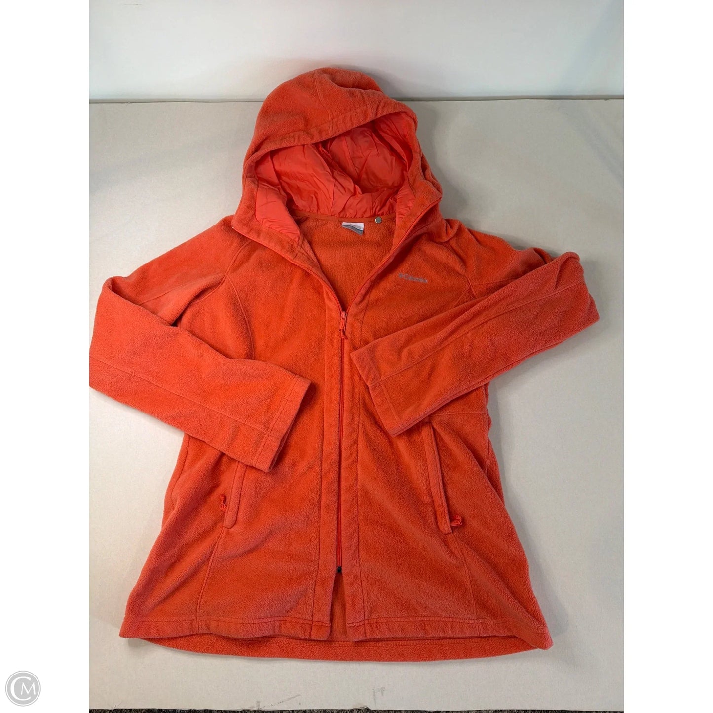 Jacket Fleece By Columbia In Orange, Size: Xl