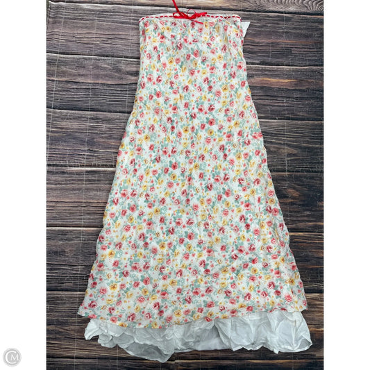 Dress Casual Maxi By Jessica Simpson In Floral Print, Size: Xl