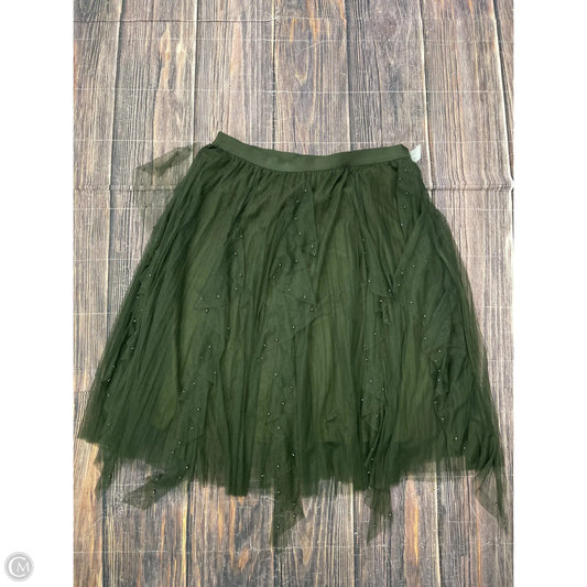 Skirt Midi By Ashley Stewart In Green, Size: 22/24