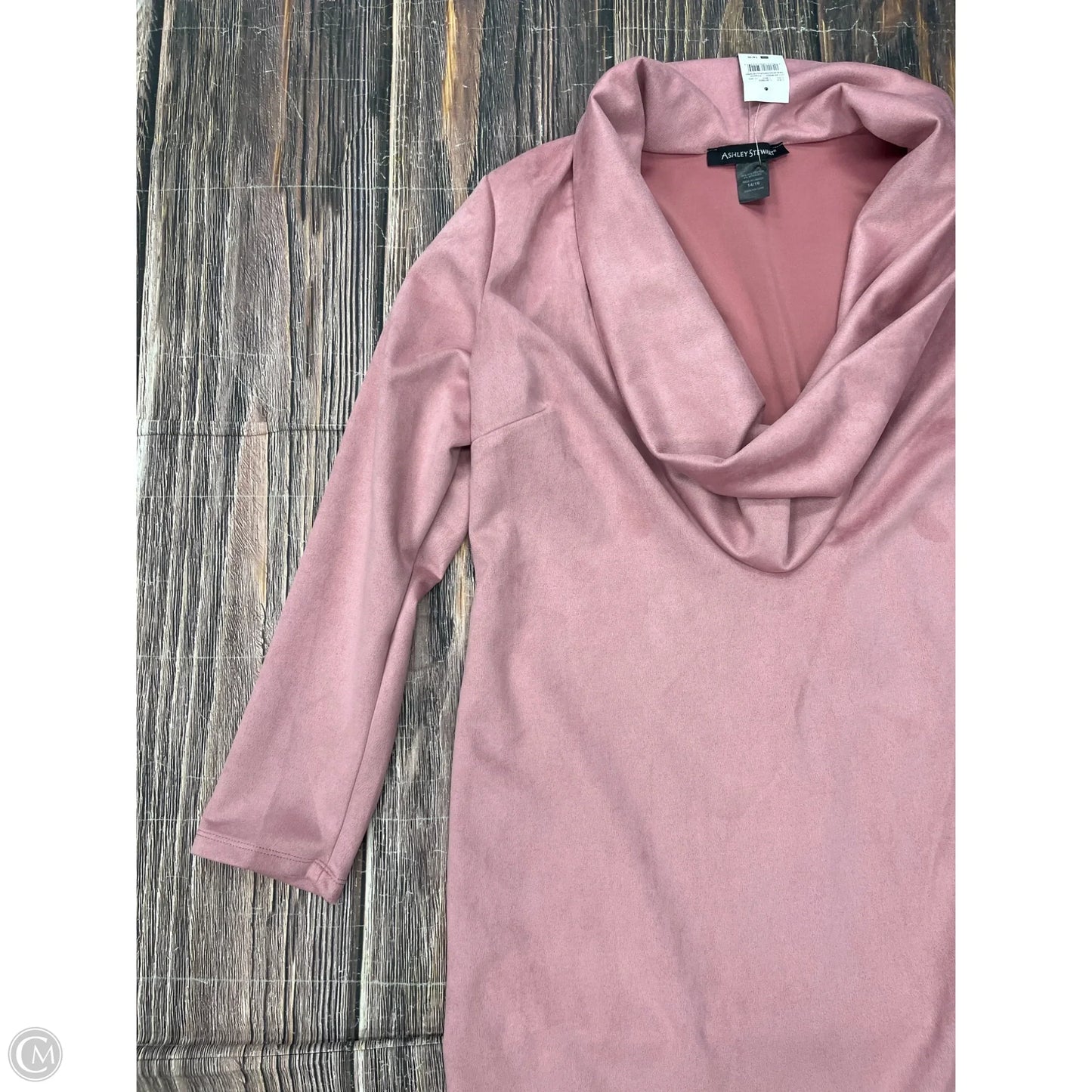 Dress Casual Maxi By Ashley Stewart In Pink, Size: Xl