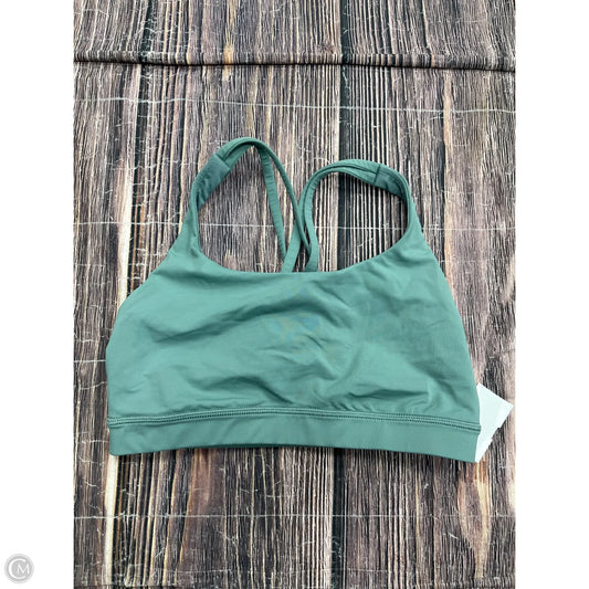 Athletic Bra By Lululemon In Green, Size: 6