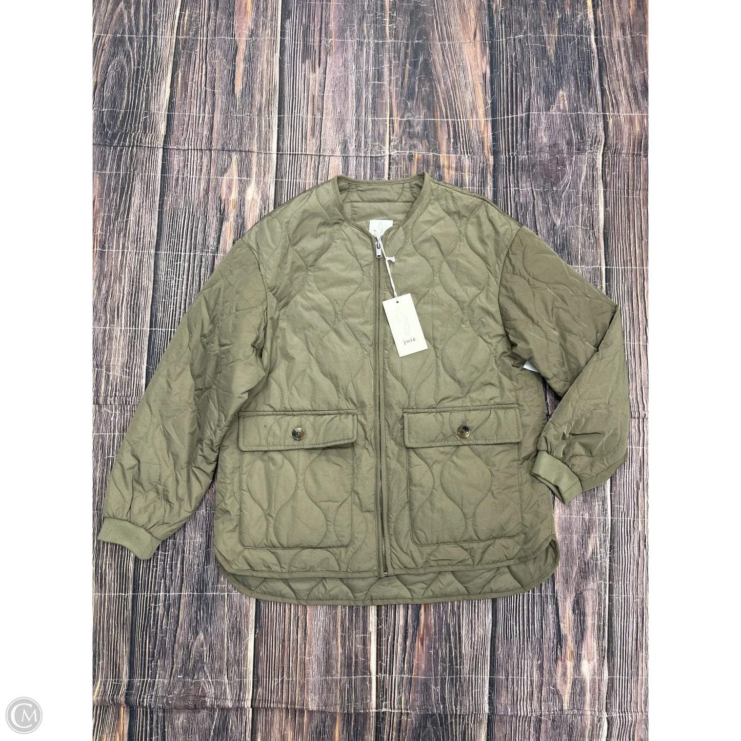 Jacket Other By Joie In Green, Size: M