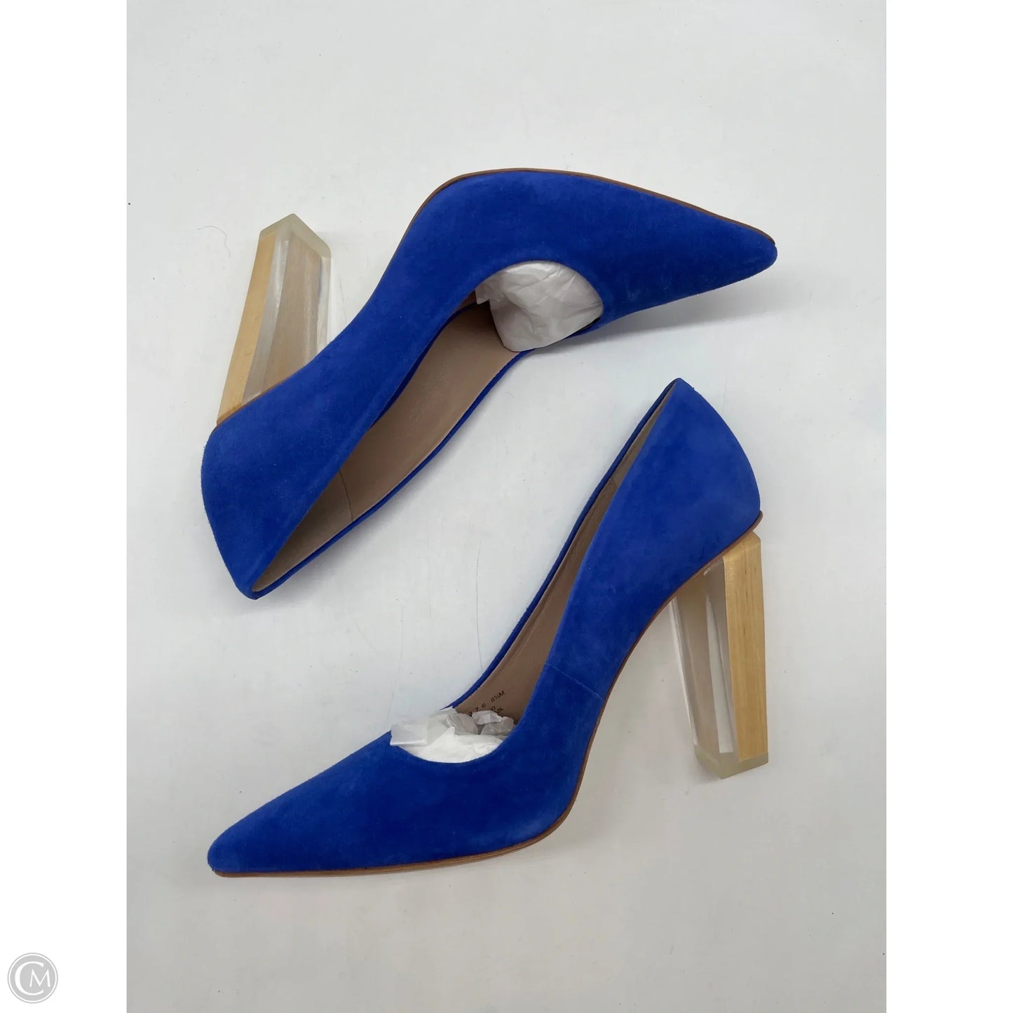 Shoes Designer By Tory Burch In Blue, Size: 6.5