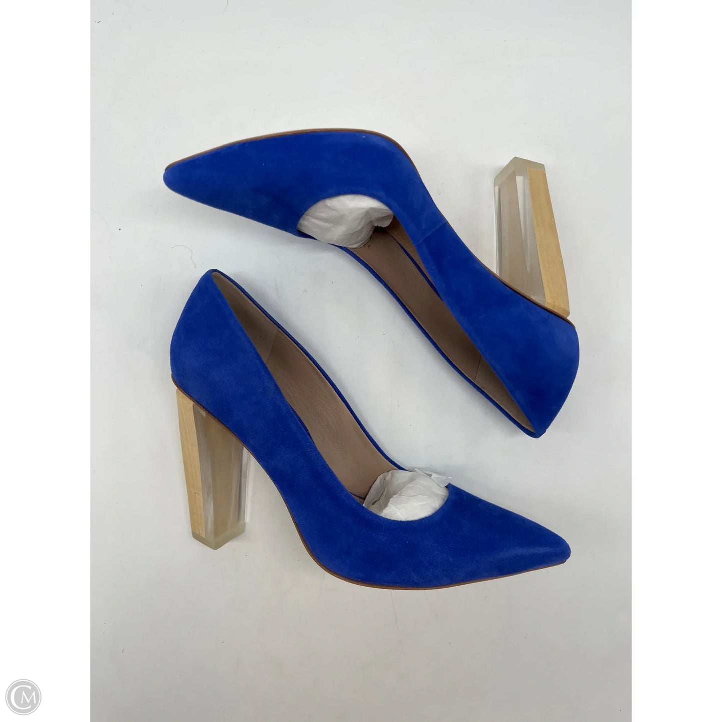 Shoes Designer By Tory Burch In Blue, Size: 6.5