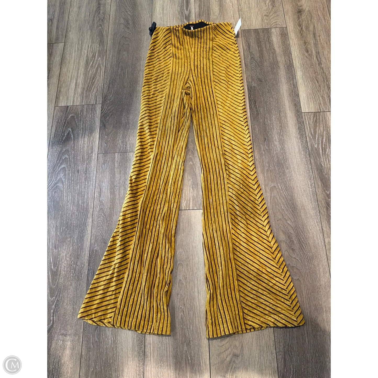 Pants Wide Leg By Free People In Yellow, Size: S