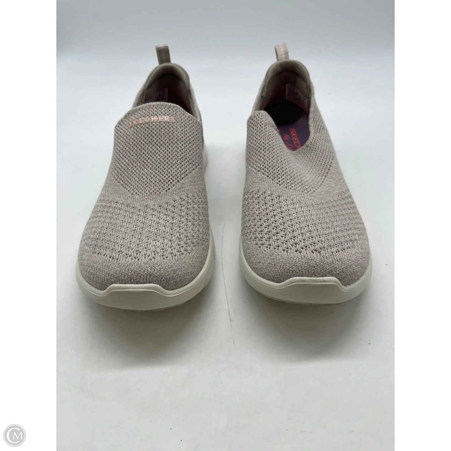 Shoes Athletic By Skechers In Cream, Size: 6