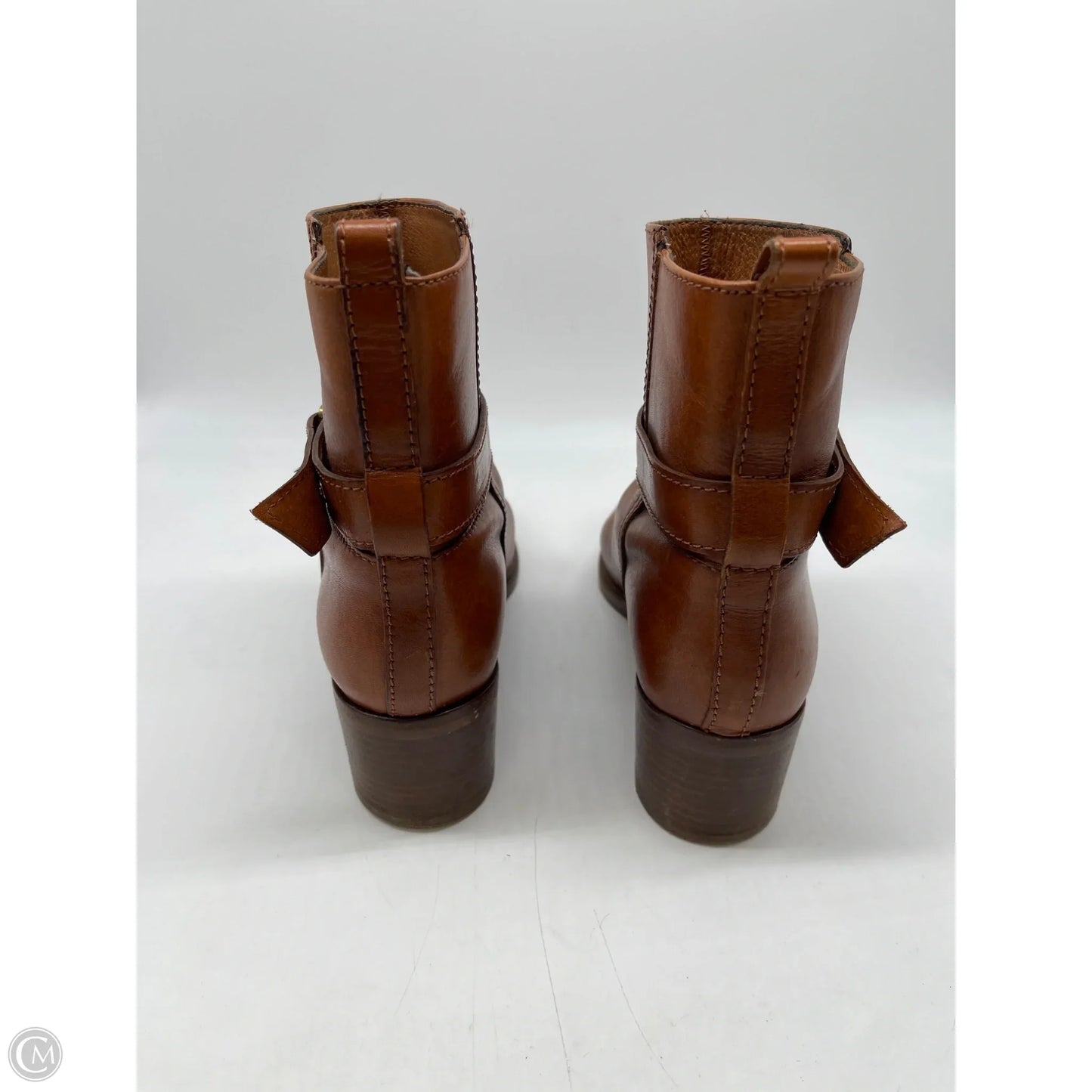 Boots Ankle Heels By J. Crew In Brown, Size: 8