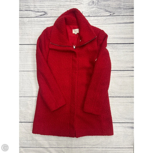 Coat Other By Loft In Red, Size: S