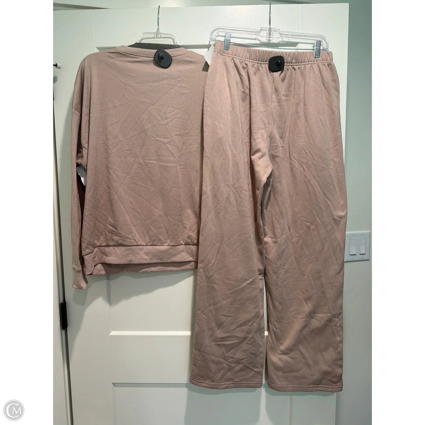 Pants Set 2pc By Clothes Mentor In Taupe, Size: M