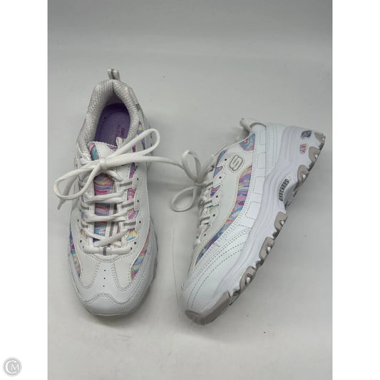Shoes Athletic By Skechers In White, Size: 8.5