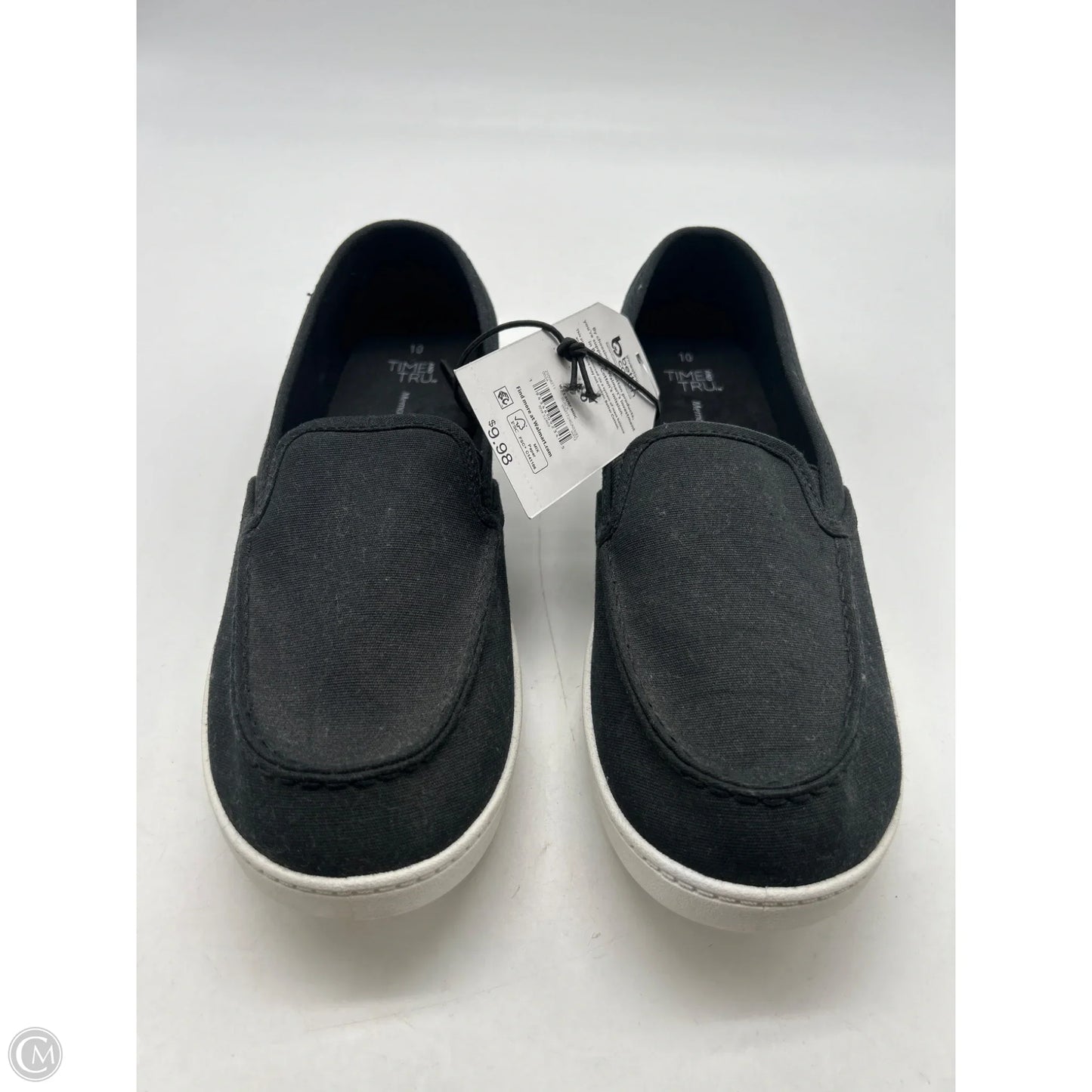 Shoes Flats By Time And Tru In Black, Size: 10