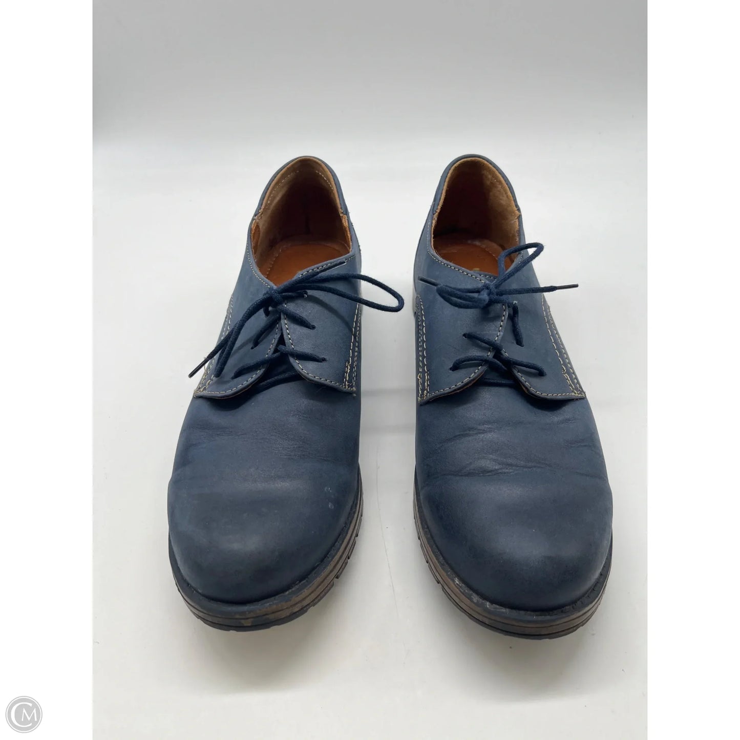 Shoes Flats By Clothes Mentor In Blue, Size: 8.5